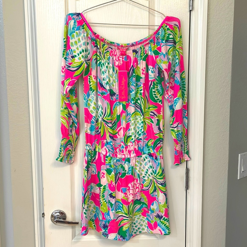 LILLY PULITZER Lana Skort Romper Size S NWT